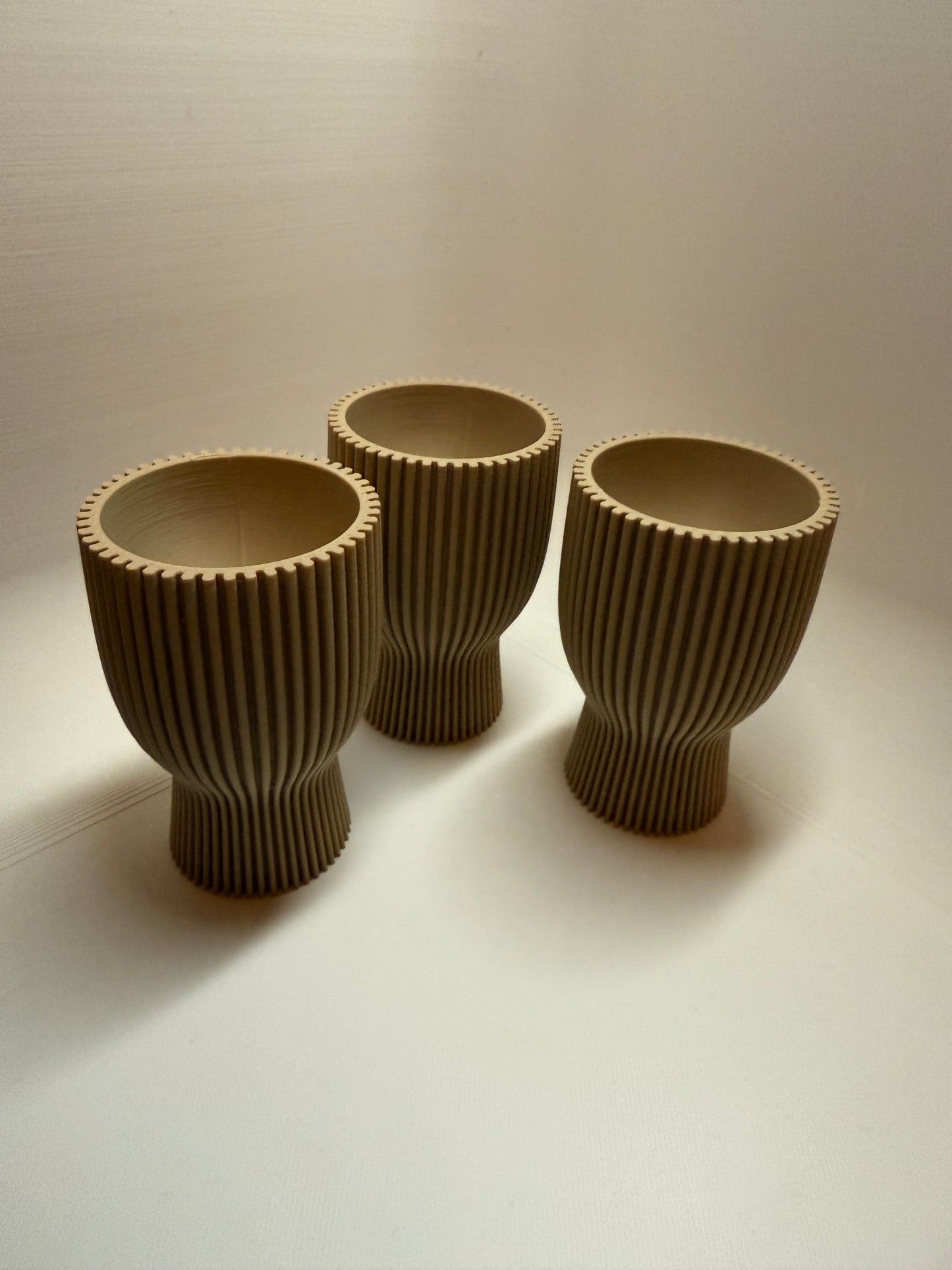 Eierbecher Japandi Stil