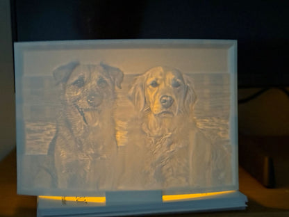 Lithophane 10×15 cm – nach deinem Wunschbild