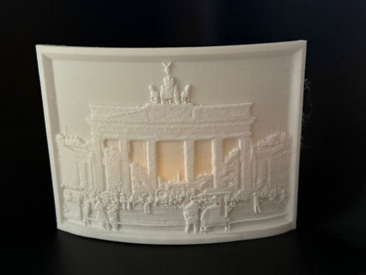 Lithophane 10×15 cm – nach deinem Wunschbild