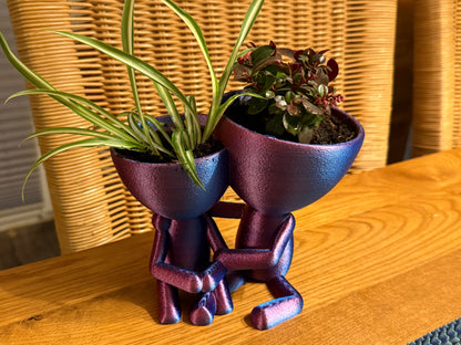 Pflanzkopf doppelt Topfdurchmesser 8 und 10 cm